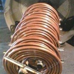 德州联拓 容积式换热器安装换热紫铜管