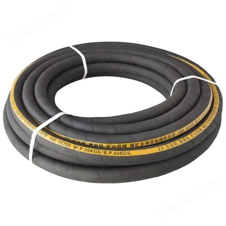 高压黑色夹布橡胶管 蒸汽管耐压管1寸