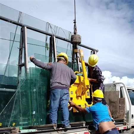幕墙玻璃搬运电动玻璃真空吸吊机翻转科曼吸盘吊具1000KG