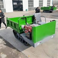 水田履带运输车 小型工程履带运输车 手扶式履带运输车