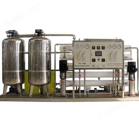 全自动纯净水设备 桶装水 工业双机反渗透水处理设备 软化直饮水
