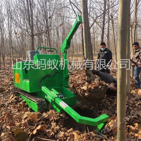 出售小型圆弧刀式挖树机 4瓣6瓣式挖树机 苗木林业挖树机