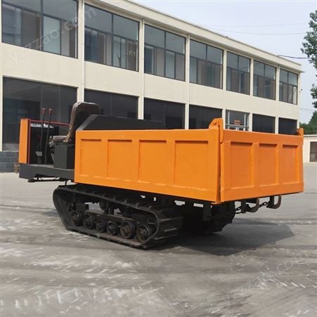 多功能橡胶履带运输车 承载2吨皮带拖拉机 农作物装运自卸车