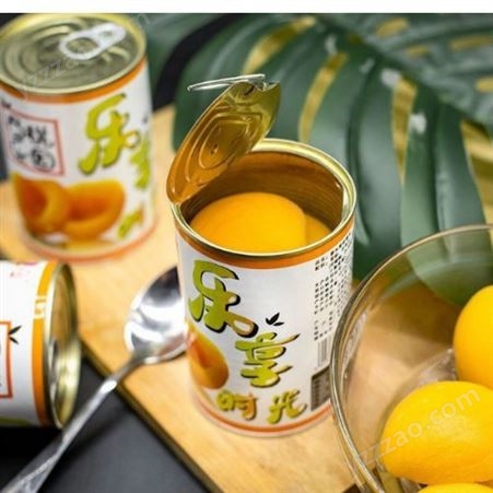 黄桃水果罐头批发 黄桃水果罐头425g 双福食品