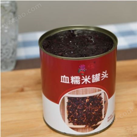 雙福血糯米罐頭奶茶原料批發 血糯米罐頭廠家