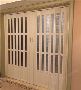PVC折叠门    透明PVC 折叠门   磨砂PVC折叠门