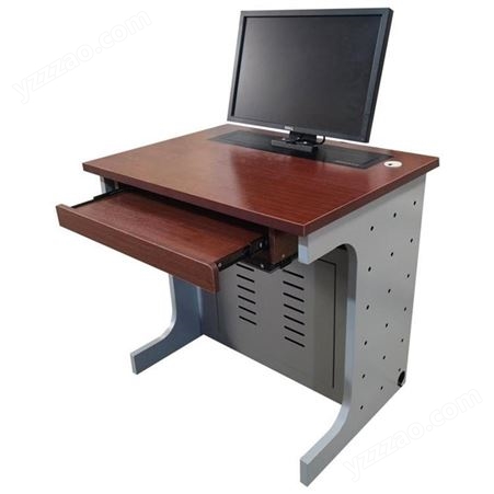 得智多媒体桌面升降系统 电脑桌会议桌带电动升降屏显示器