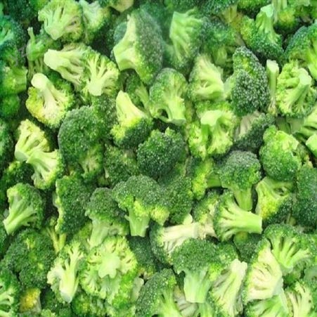 绿拓有机花菜切段西兰花 新鲜成品绿菜花冷藏储存