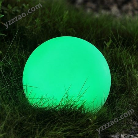 太阳能景观灯 LED圆球造景灯 防水16色圆球灯 遥控圆球灯