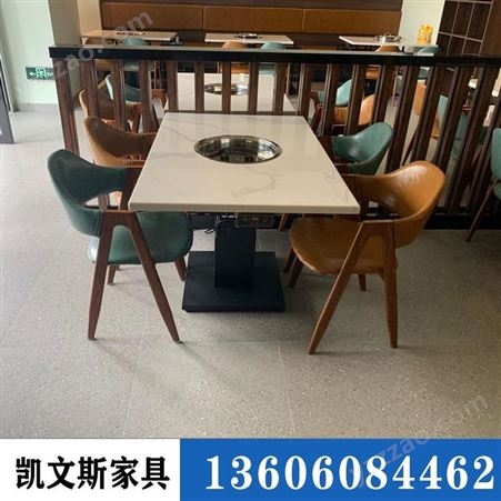 大理石火锅桌配套餐椅 舒适休闲咖啡厅椅子 厂家批发