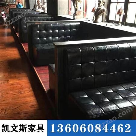漳州大理石火锅桌 沙发卡座定制餐饮家具认准凯文斯品牌