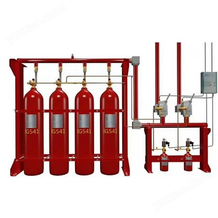 七氟丙烷灭火装置 七氟丙烷气体灭火系统 气体灭火设备器材