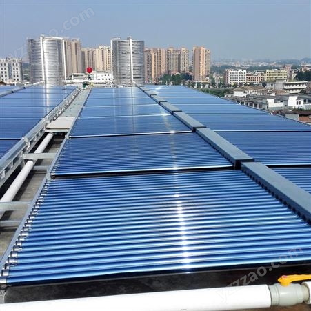 太阳能集热工程联箱 商用大型集热工程太阳能热水器 定制太阳能集热器
