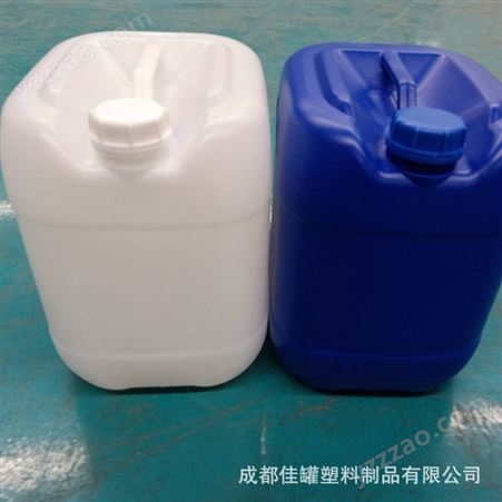 精品推荐25L食品级螺旋盖塑料桶 加厚塑料方桶 食品级塑料桶定制
