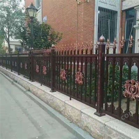 自建房别墅院子围栏铝艺护栏  自建房院子 围栏