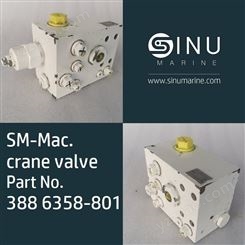 Sinumarine Mac. crane valve 388 6358-801船用克令吊液压阀