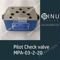 Pilot Check valve MPA-03-2-20先导止回阀