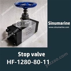 HF-1280-80-11 STOP VALVE截止阀