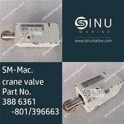 Sinu Mac. crane valve 388 6361-801/396663船用吊机液压阀