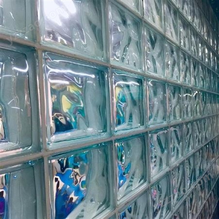芭莎建材 玻璃砖景墙 实心空心透明玻璃砖外墙玻璃装饰