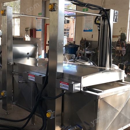 全自动油炸机 蔬菜饼油炸流水线生产商 豪联机械油炸设备