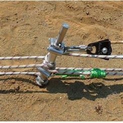 高强度金属锚点系统水域救援用锚点装备滩涂固定器套装