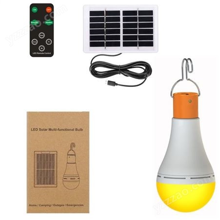 创意照明灯具露营应急太阳能市电驱蚊照明多功能灯泡Cupi