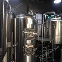小型啤酒厂啤酒设备1000升啤酒设备