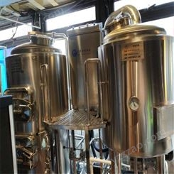 广州鲜酿酒吧啤酒设备 小型啤酒设备 500升自酿啤酒设备