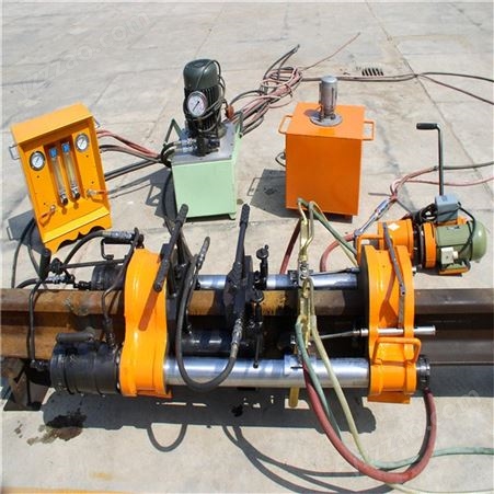 YH-6钢轨气压焊设备 钢轨焊接修整一体机 移动式钢轨气压焊 铁路钢轨焊缝推凸机