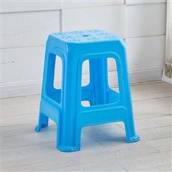 家用塑料凳子加厚成人方凳板凳换鞋凳会议凳板凳高凳餐桌凳塑胶椅