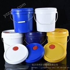 广口压盖塑料包装桶食品桶果酱桶酵素桶甜面酱桶熟食涂料桶化工桶