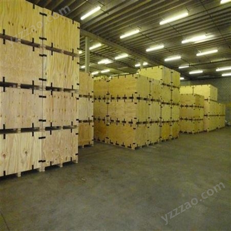 安徽木箱厂家定制批发可折叠可堆叠出口木箱免熏蒸木箱卡扣木箱