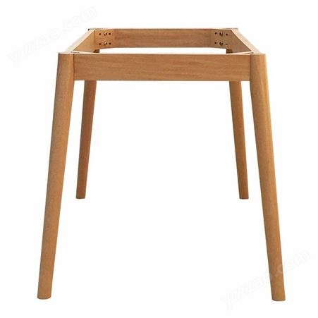 实木桌腿餐桌腿圆木桌腿定制桌腿餐桌木架红橡桌腿来图定制