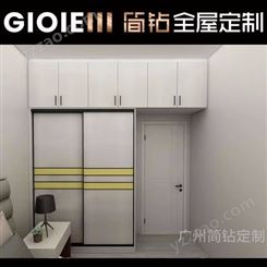现代简约卧室衣柜-欧式3门-4门板式木质-定制衣柜-厂家
