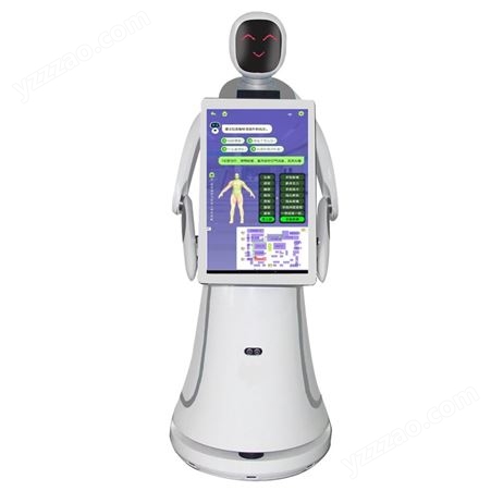 振米智能服务Amy智能导诊机器人语音问答预检分诊位置温度