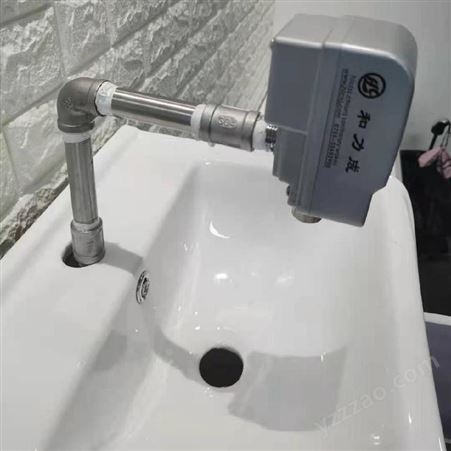 和力成 化验室洗手间侧面感应洗手器 延时两次水龙头H-X004工厂批发