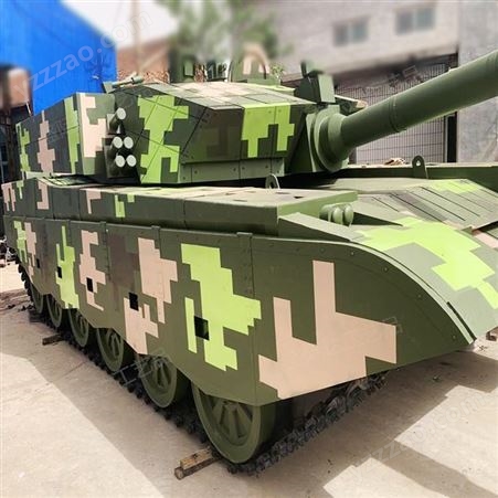 景区坦克模型 盛际达 仿真99A 可开动步战车 公园展览道具